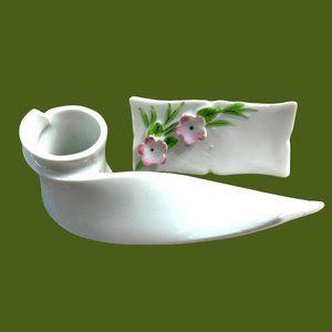 Set of 6 Limoges Lafarge French Porcelain Napkin Holders +8 Place Card Holders